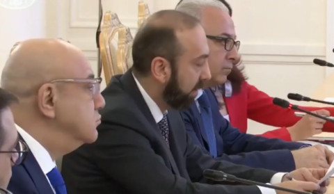 Вступительная речь Арарата Мирзояна на расширенной встрече с Сергеем Лавровым