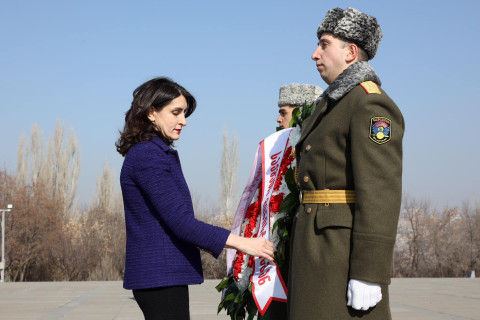 Վրաստանի ԱԳ նախարարն այցելել է Հայոց ցեղասպանության հուշահամալիր
