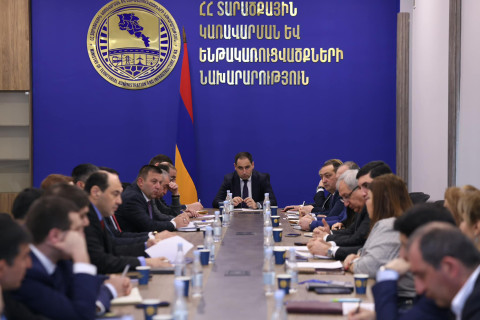 Դավիթ Խուդաթյանը ՏԿԵՆ աշխատակազմին է ներկայացրել իր նորանշանակ տեղակալին