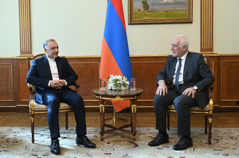 President of Armenia and Ambassador of Iran discussed issues of developing bilateral relations between two countries