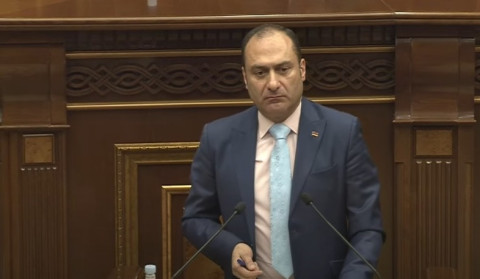 Parliament continues debate of draft law on Launching Accession Process of Republic of Armenia to EU