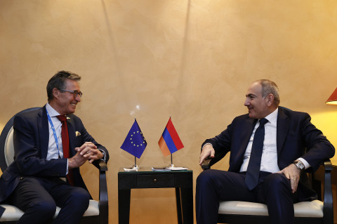I had meeting with Anders Fogh Rasmussen, founding chairman of Rasmussen Global: Prime Minister