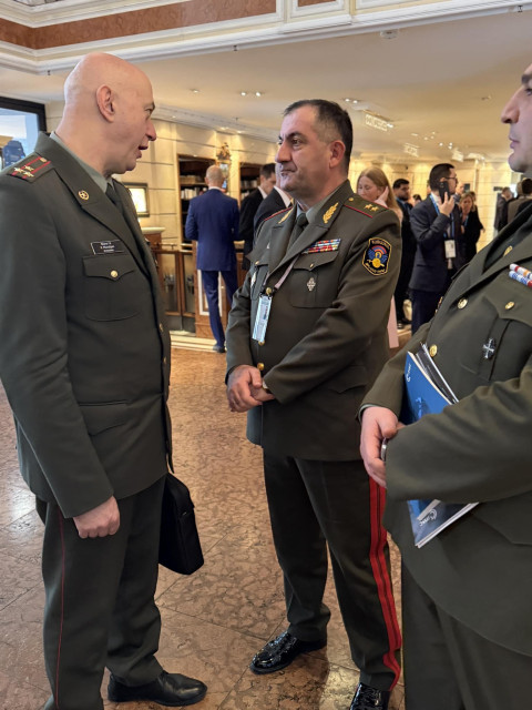 Chief of the General Staff of the Armed Forces Edward Asryan participated in closed-door roundtable discussion in Munich