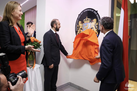 Տեղի է ունեցել ՀՀ-ում Նիդերլանդների դեսպանության պաշտոնական բացման արարողությունը