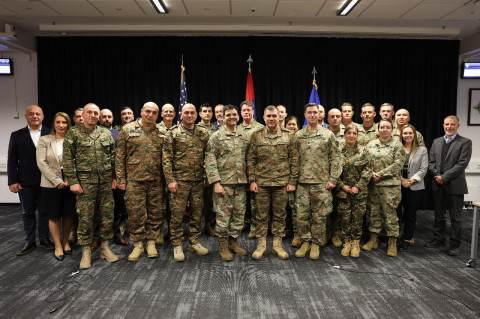Delegation led by Artur Yeroyan participated in staff negotiations between Armenia and U.S. European Commands