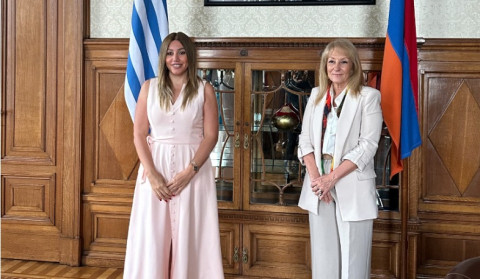 Ambassador Gevorgyan presented Armenia's efforts towards peace in South Caucasus to Vice President of Uruguay