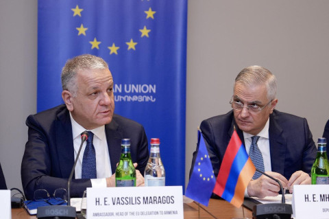 Պետք է համատեղ ուժերով խորացնենք ԵՄ-Հայաստան համագործակցությունը. Վասիլիս Մարագոս