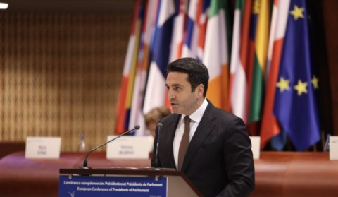 Delegation led by Parliament Speaker was in Strasbourg on working visit