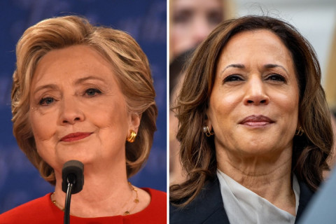 Trump pulls security clearances for Kamala Harris, Hillary Clinton