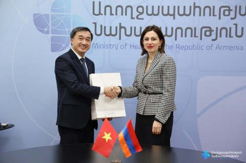 Առողջապահության նախարարությունը համաձայնագրի հուշագիր է մշակել Վիետնամի առողջապահության նախարարության հետ