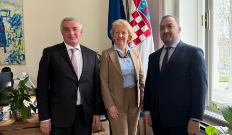 Meeting of Secretary General of Ministry of Foreign Affairs of Armenia with State Secretary of Ministry of Foreign Affairs of Croatia
