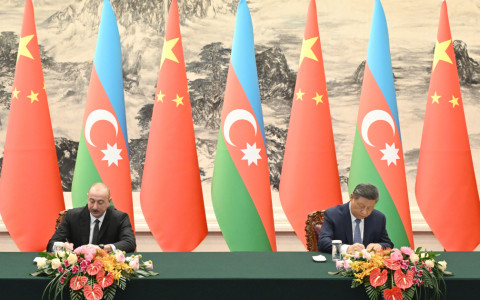 Aliyev and Xi Jinping sign joint statement on strategic partnership