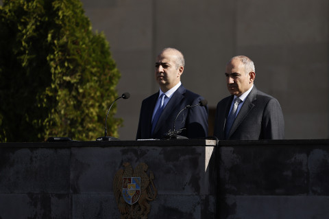 Border guard is a symbol of peace and security: Nikol Pashinyan