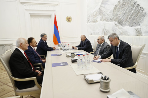 Prime Minister receives George Marcus, President of the Assyrian World Conference