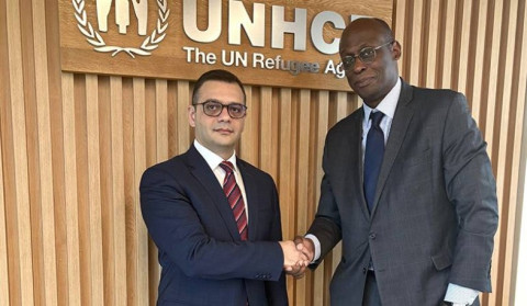 Meeting of Deputy Foreign Minister of Armenia Robert Abisoghomonyan with Assistant High Commissioner for Operations