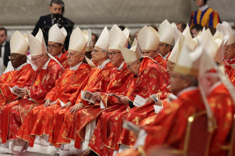 St Peter's Square buzzes with global media as world awaits new pope