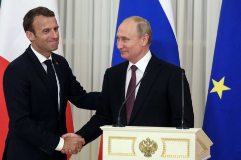 Moscow has time until the evening: Macron