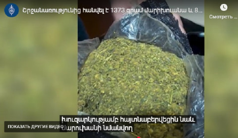 Շրջանառությունից հանվել է 1373 գրամ մարիխուանա և 885 գրամ ափիոն. Սյունիքի ոստիկանների բացահայտումը