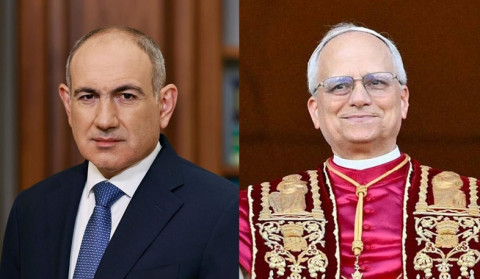 Надеюсь, что Ваша богоугодная миссия послужит делу установления мира во всём мире: Пашинян Папе Римскому