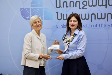 Քաղցկեղի դեմ պայքարը մեր առաջնահերթություններից է. Ավանեսյանը՝ The Max Foundation-ի ներկայացուցիչներին