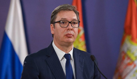 Serbia's Vucic says he wants to join EU, despite visit to Moscow