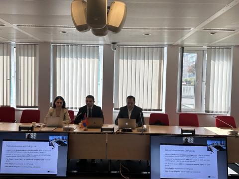 ՊԵԿ պատվիրակությունը Բրյուսելում մասնակցել է մաքսային հարցերով ենթակոմիտեի հերթական նիստին