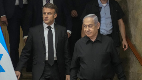 Israeli PM Netanyahu accuses French President Macron of 'choosing to stand' with Hamas