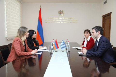Արդարադատության նախարարը Հունաստանի դեսպանին է ներկայացրել սահմանադրական բարեփոխումների ընթացքը