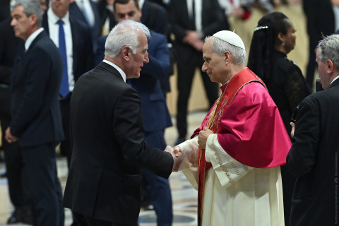President Vahagn Khachaturyan attended solemn Inauguration Ceremony of Pope Leo XIV in St. Peter's Square