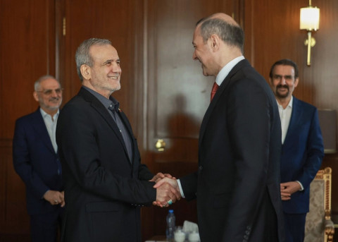 Armen Grigoryan and Masoud Pezeshkian emphasized dynamic process of development of Armenia-Iran relations