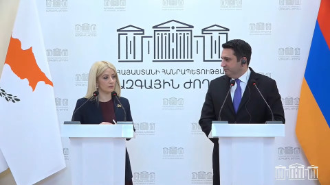 We are trying to support: Annita Demetriou on meeting with displaced people from Nagorno-Karabakh
