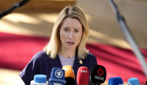Kallas hopes EU ministers agree to lift Syria economic sanctions