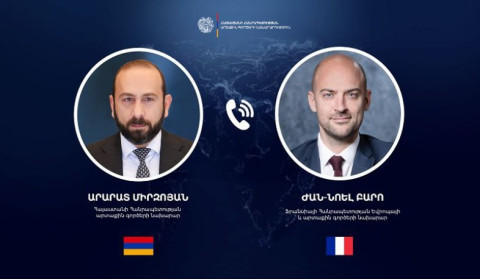 Հայաստանի և Ֆրանսիայի ԱԳ նախարարները մտքեր են փոխանակել գործընկերության խորացմանն ուղղված քայլերի շուրջ