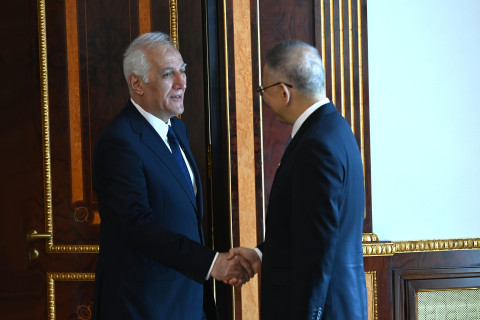 Armenian President and Wang Kun discuss issues of expanding Armenian-Chinese cooperation in field of seismic safety