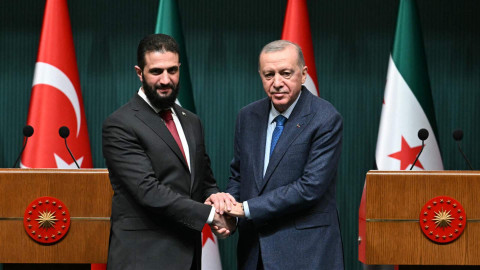 Turkey's Erdogan, Syria's Sharaa hold talks in Istanbul
