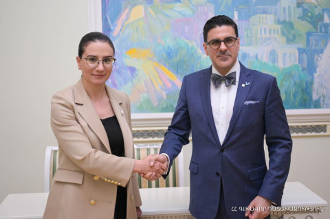 Գլխավոր դատախազն ընդունել է Միջազգային քրեական դատարանի ռեգիստրարին
