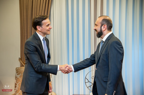 US Deputy Assistant Secretary of State and Armenian Foreign Minister partnership and peace process