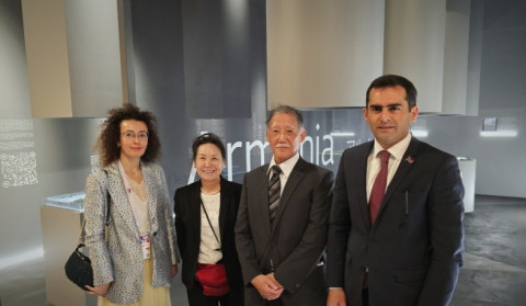 Hakob Arshakyan visits EXPO 2025 Osaka, Kansai, Japan World Exhibition