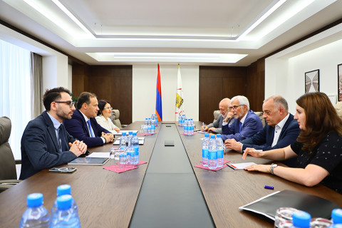 Երևանի փոխքաղաքապետը հանդիպել է Գերմանական կարմիր խաչի ներկայացուցիչների հետ
