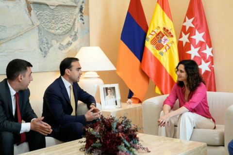 Madrid muxtar icması ilə əməkdaşlığın mümkün istiqamətləri müzakirə edilib: Yerevan meri İspaniyadadır