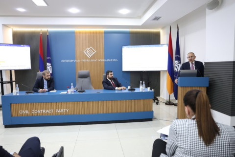 Վարչապետը ՔՊ նիստի մասնակիցներին ներկայացրել է Կուսակցության կանոնադրության փոփոխության նախագիծը