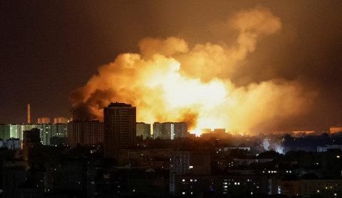 Russia's latest drone strikes hit Kyiv, maternity ward in Odesa, Ukraine says