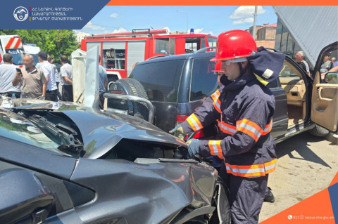 Վթար Գյումրիում. տուժածը հոսպիտալացվել է