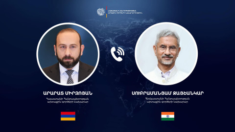 Armenian and Indian Foreign Ministers discuss regional situation