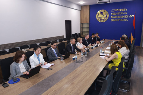 ՏԿԵ նախարարը և ԱՄՀ հայաստանյան առաքելության ղեկավարը քննարկել են էներգետիկ և հանքարդյունաբերության ոլորտին վերաբերող հարցեր