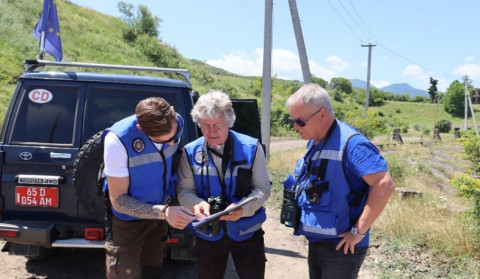 EU Mission in Armenia observes delimited section of Armenia-Azerbaijan border