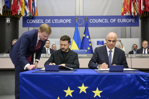 Zelenskiy signs deal with the Council of Europe to set up tribunal for crimes against Ukraine