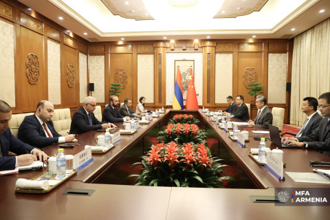 ՀՀ և Չինաստանի ԱԳ նախարարներն ընդգծել են ռազմավարական գործընկերության կառուցման հարցում առկա քաղաքական կամքը