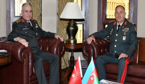 Turkish and Azerbaijani Chiefs of General Staff meet