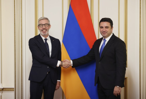 Alen Simonyan receives Ambassador of Sweden to Armenia